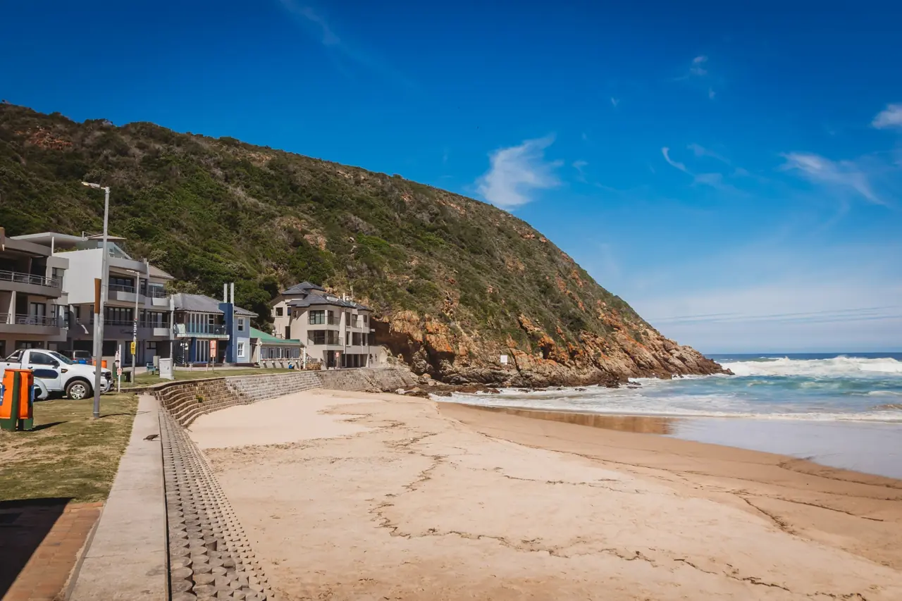 Nearby Herolds Bay Beach — a separate outing from the villa