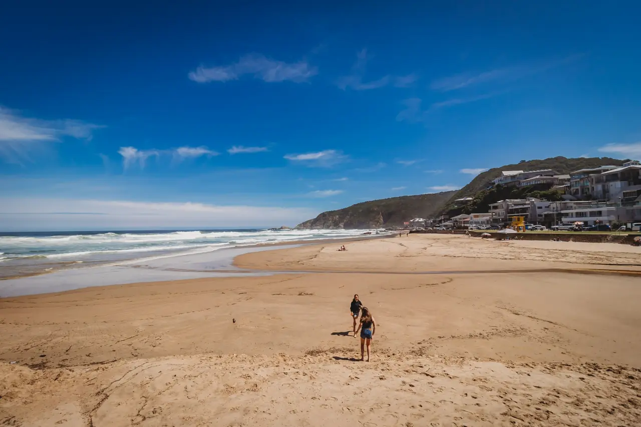 Nearby Herolds Bay Beach — a separate outing from the villa