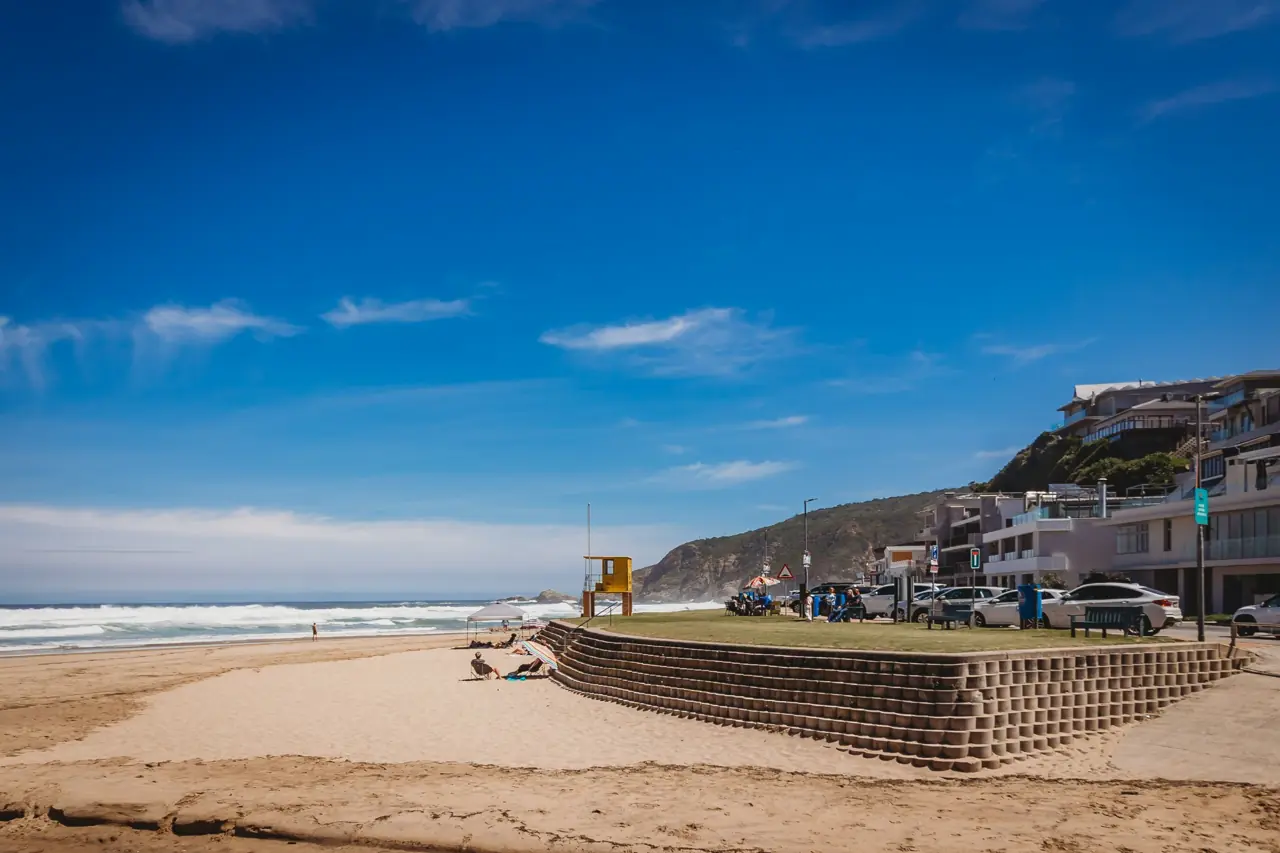 Nearby Herolds Bay Beach — a separate outing from the villa