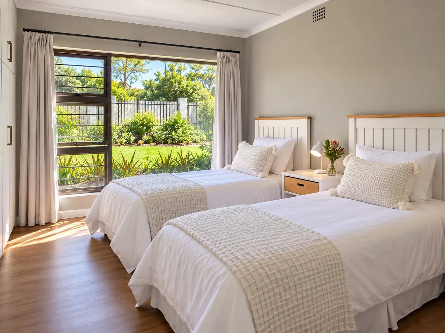 The Mountain House — Twin bedroom